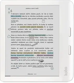 Электронная книга Kobo Libra Colour White, цена: 15639 ₴, купить