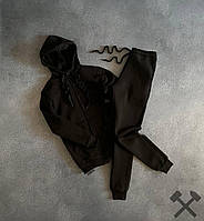 Чоловічий спортивний костюм на блискавці тепла осінь зима