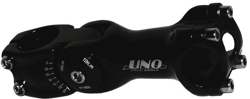 Вінос Uno AS-820 A-HEAD-рег. 31,8 алюм. 1.1/8" для керма 31.8мм, L:125мм, (0°-60°)