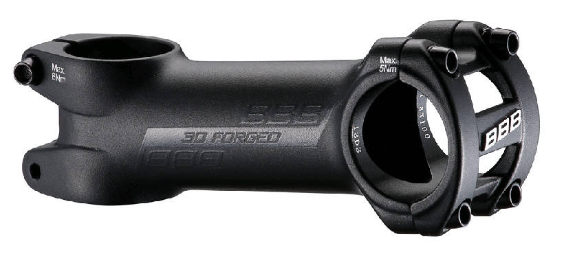 Вінос керма BBB BHS-08 "RoadForce II" +/-6D 31.8/90 мм 6061 3D alloy, фото 1