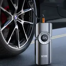 Бустер автомобільний Buture 2500A Пусковий пристірй Стартер акумуляторний 20000 мАг з компресором, фото 3