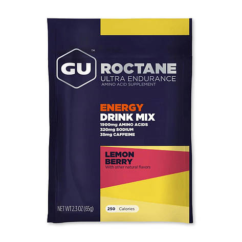 Ізотонік GU Energy ROCTANE Lemon Berry (з кофеїном), 1 порція, фото 1