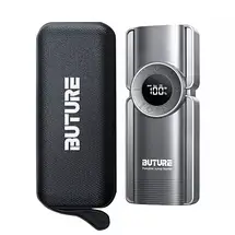 Бустер автомобільний Buture 2500A Пусковий пристірй Стартер акумуляторний 20000 мАг з компресором, фото 2