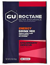Ізотонік GU Energy ROCTANE Strawberry Hibiscus (без кофеїну), 1 порція