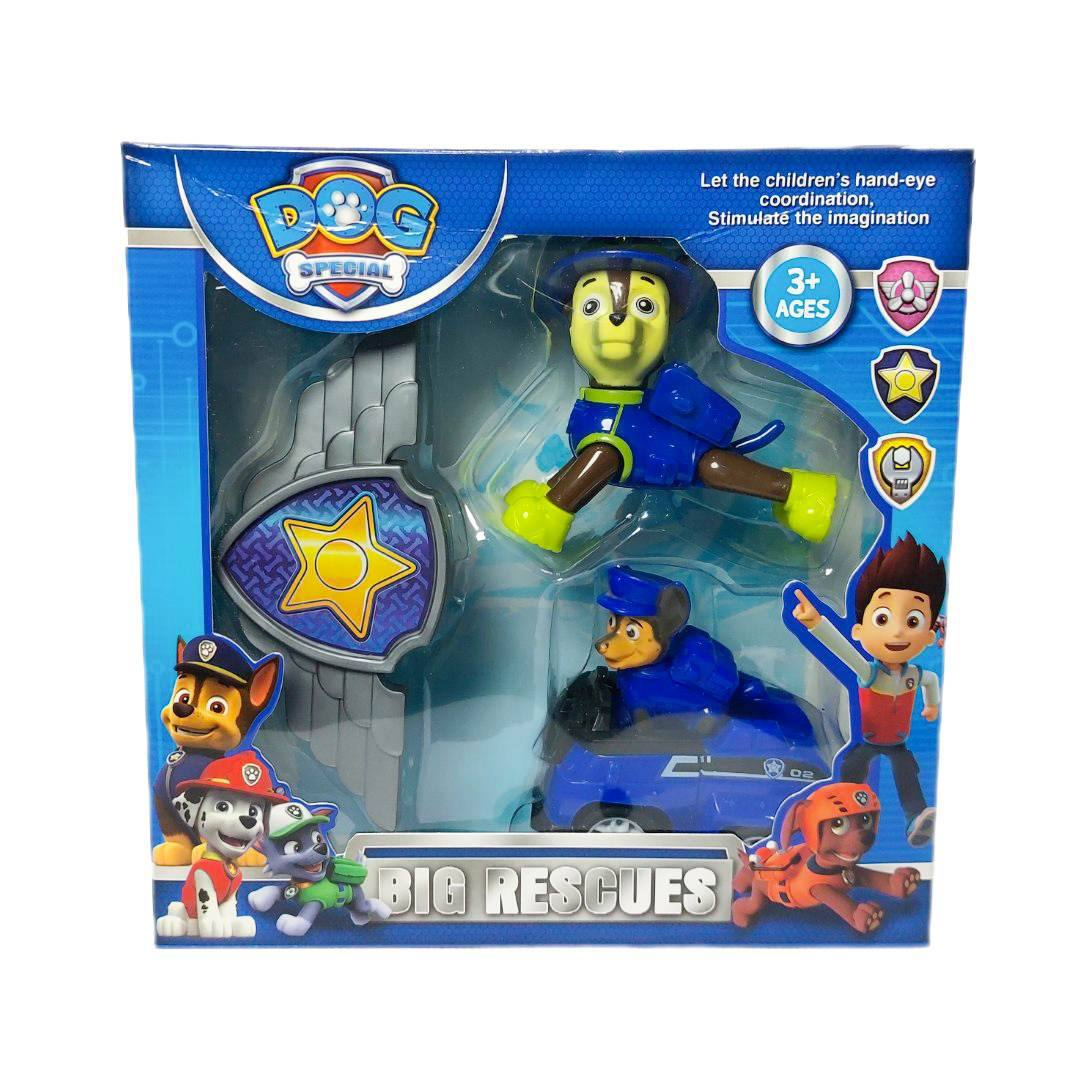 Ігровий набір Paw Patrol Щенячий патруль РВ 337 Гонщик з інерційною машинкою, фото 1