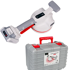 Вакуумна присоска Mechanik PowerFIX Vibro, біла гума, 6 режимів до 6000 об/хв