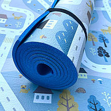 Дитячий килимок 2000х1200х8мм, «Лісове містечко», теплоізоляційний, ігровий, розвиваючий килимок