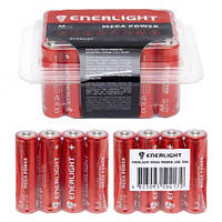 Від 24 шт. Батарейка ENERLIGHT Mega Power Alkaline LR-6 SP-4 AA 24 штук  купити дешево оптом в інтернет-магазині