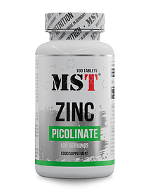 Цинк піколінат Zinc Picolinate MST 100 таблеток