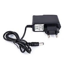 Блок живлення з вилкою 9W 9 V, роз'єм: 2.5x5.5мм, OV-A002