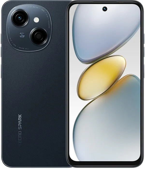 Смартфон TECNO Spark Go 1 (KL4) 4/128GB Startrail Black, фото 1