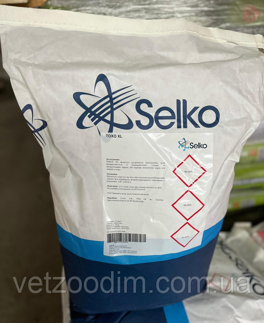 Добавка кормова ТОКС-О XL / АДСОРБЕНТ МІКОТОКСИНІВ 0,05-0,4%, Selko, селко, 25 кг, фото 1