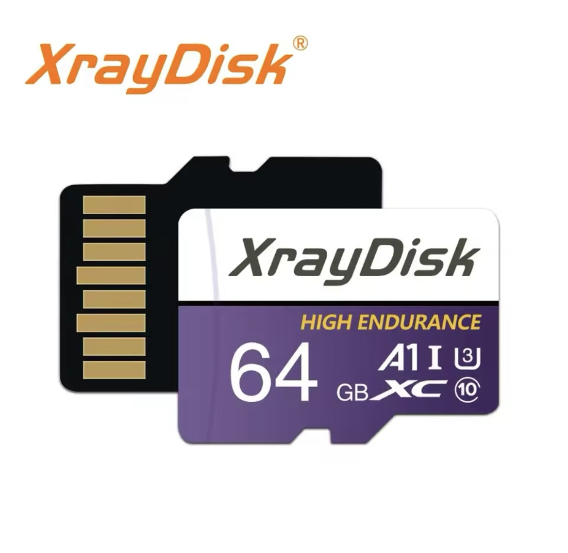 Картка пам'яті XrayDisk Micro SD 64 GB + адаптер