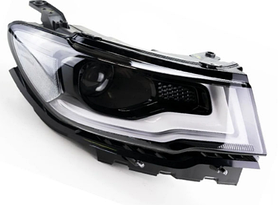 Фара права Jeep Compass 16-21 TYC ел.,+кор.,HB3/LED,+DRL