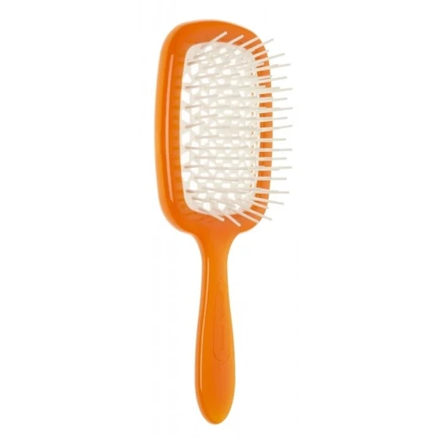 Щітка Janeke Superbrush With Soft Moulded Tips, помаранчева з фуксією (82SP226 ARA)