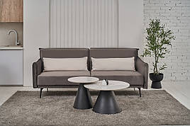 Софа розкладна "Пачо" Vetro вугільний + натуральний