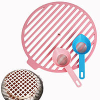 Трафарет для прикраси пирогів, фігурне сито для декорування та посипання тортів та 2 сита