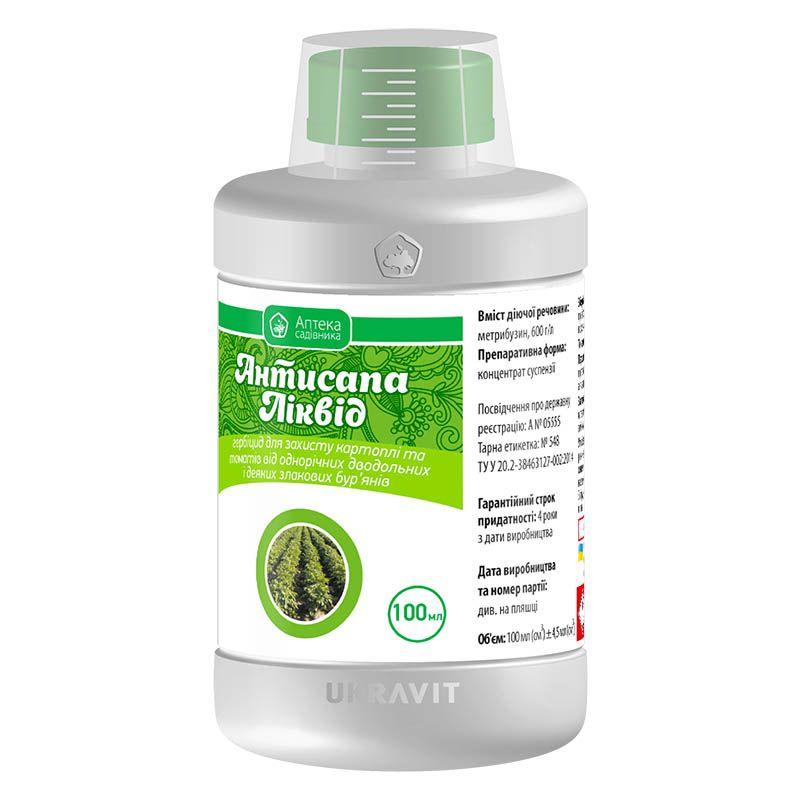 Гербіцид Антисапа Ліквід 100мл Укравіт