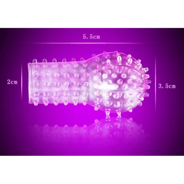 Насадка на пеніс із шипами вусиками для додаткової стимуляції продовження статевого акту
