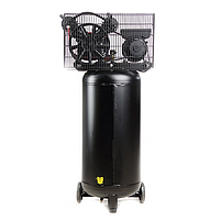 Компресор двоциліндровий пасовий вертикальний OFBD-100V 8Бар 2.2кВт 402л/хв 100л (2 крана) + Олива 0,5л APRO, фото 6
