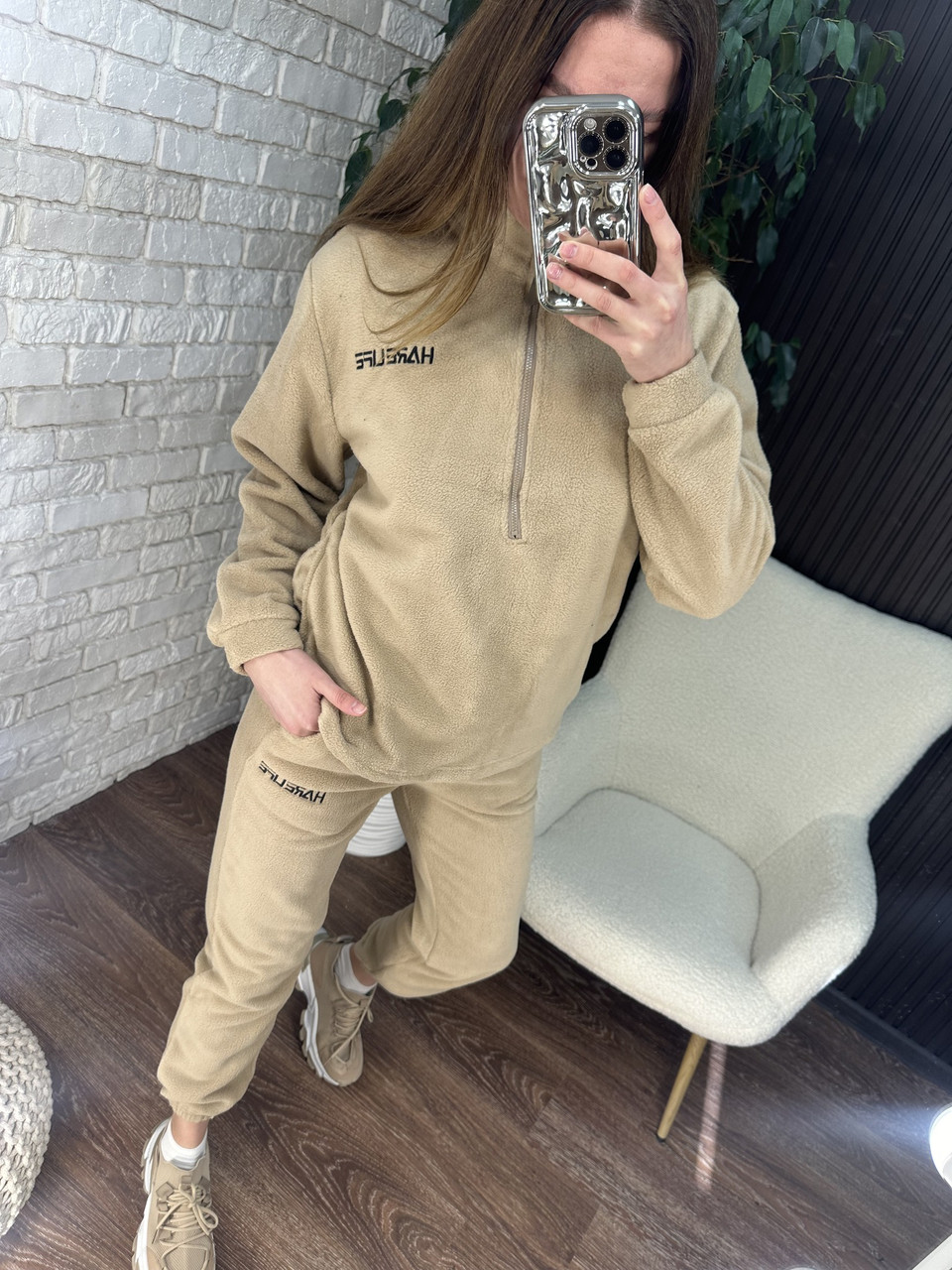 Теплий жіночий костюм, тканина "Фліс" 46/48, 48/50, 50/52, 54/56 розмір 46/48