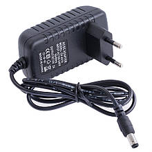 Блок живлення з вилкою 24W 12 V, роз'єм: 2.5x5.5мм, OV-A016