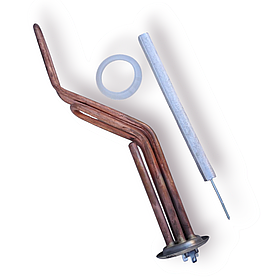 Тен 2000 Вт ( 1300+700) для горизонтального бойлера Electrolux.