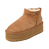 Жіночі уггі на платформі UGG W Classic Ultra Mini Platform Hi Che (Розміри: 37,39 ), фото 5