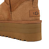 Жіночі уггі на платформі UGG W Classic Ultra Mini Platform Hi Che (Розміри: 37,39 ), фото 6