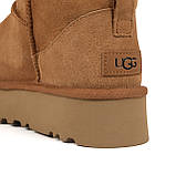 Жіночі уггі на платформі UGG W Classic Ultra Mini Platform Che (Розміри 37,38,39,40), фото 5