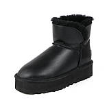 Шкіряні жіночі уггі на платформі UGG Australia (Розміри: 37,38,39,40), фото 5