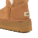 Замшеві жіночі уггі на платформі UGG Australia, фото 4