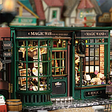 3D Румбокс «Гаррі Поттер» Магазин магії Dollhouse + Пилозахисний купол, фото 3