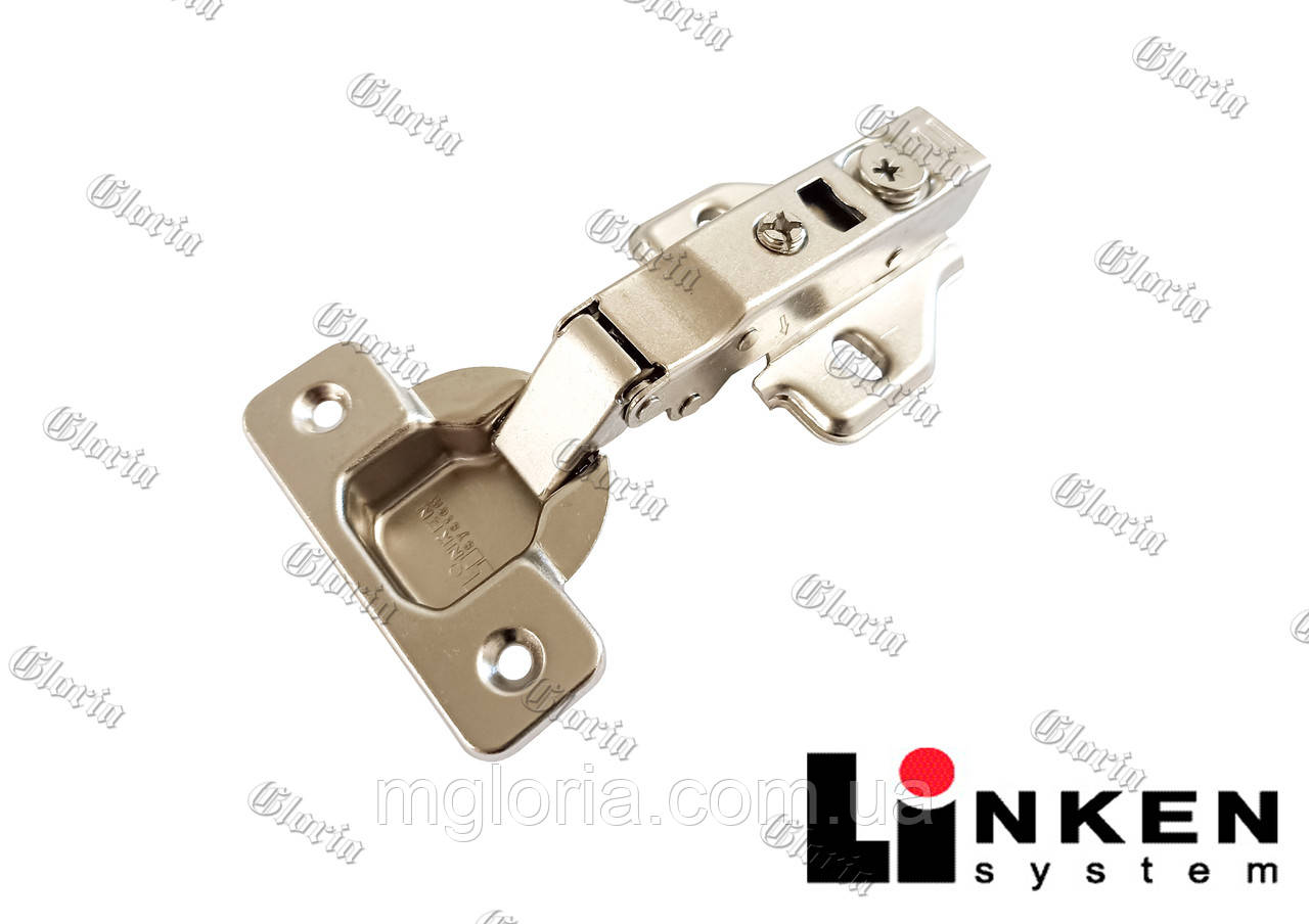 Завіса накладна з дотягувачем Linken System