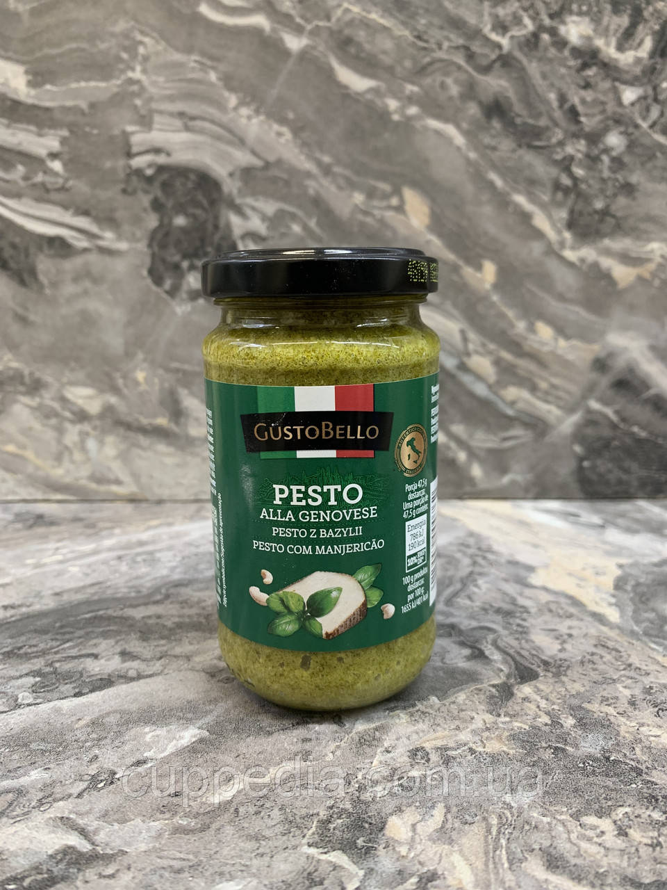 Песто Gustobello alla genovese 190 грм, фото 1