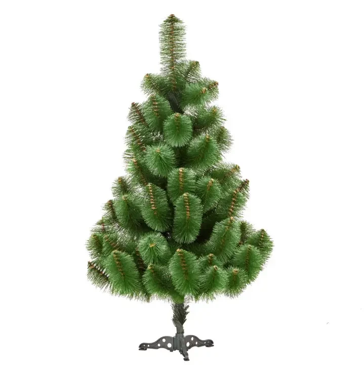 Сосна пухнаста штучна на пластиковій підставці Хвоя Lux 1, 2 м -, фото 1