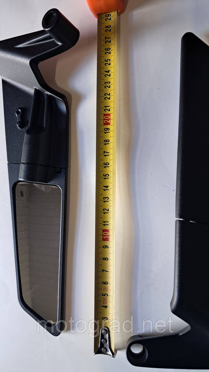 Дзеркала трикутні, алюм., антивідблиск, перехід., інструмент, фото 1