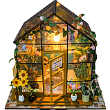 3D Румбокс «Панорамна оранжерея» DIY Dollhouse, фото 9