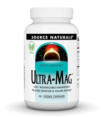 Ultra-Mag Магнієвий комплекс Source Naturals 90 капсул