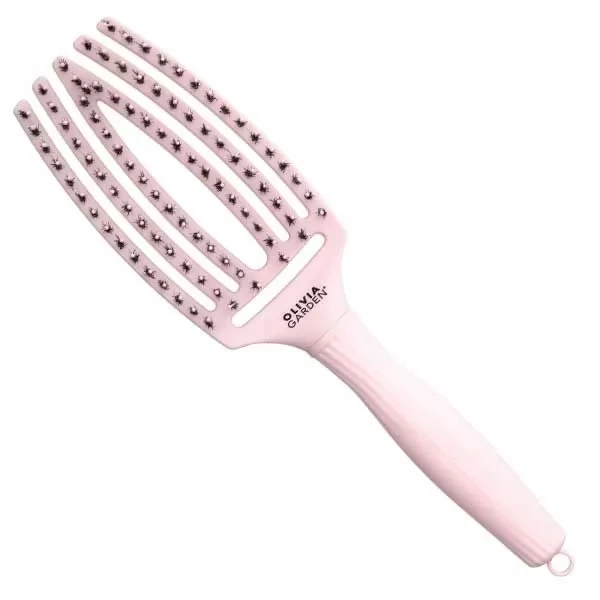 Щітка масажна Olivia Garden Finger Brush Combo PASTEL Pink