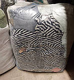 Ганчір'я х/б махра кольорове (рушники, халати) обтиральне універсальне упаковка поліетилен 10кг, фото 3