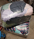 Ганчір'я х/б махра кольорове (рушники, халати) обтиральне універсальне упаковка поліетилен 10кг, фото 10