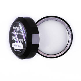 Гель для нарощення Komilfo Premium Gel Milky White, 15 мл