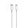 Шнур для айфона Onyx USB-C to Lightning 1 метр, Білий, кабель для заряджання Iphone 15 та 16, фото 5