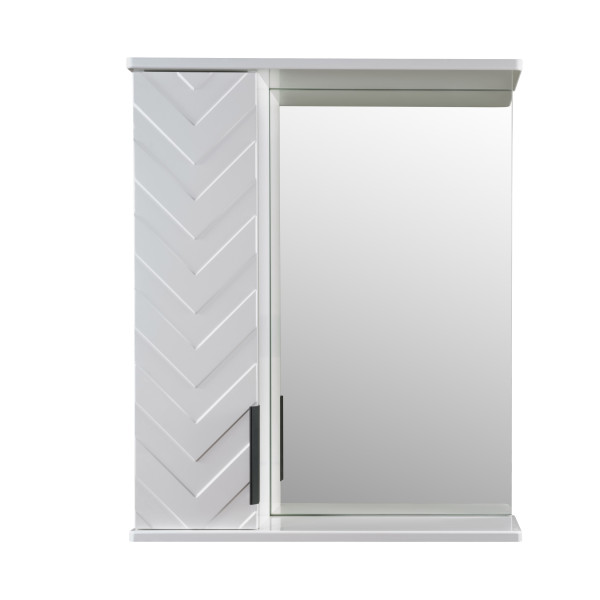 Дзеркало настінне з шафкою Asti 70 L з підсвічуванням