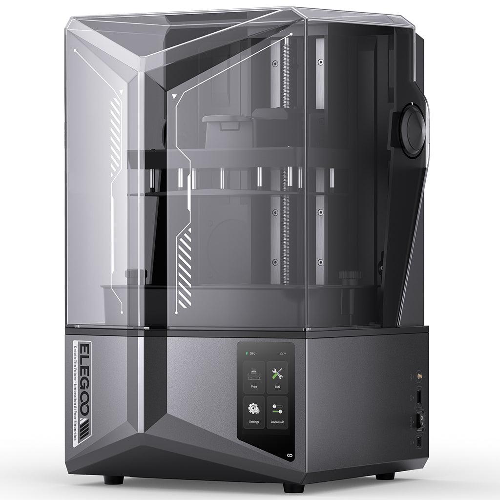Фотополімерний MSLA 3Д-принтер Elegoo Saturn 4 Ultra, 219*123*220mm, 150mm/h, LCD 10" 12K, 4" TouchScreen, Wi-Fi, OS EL3D-4.0