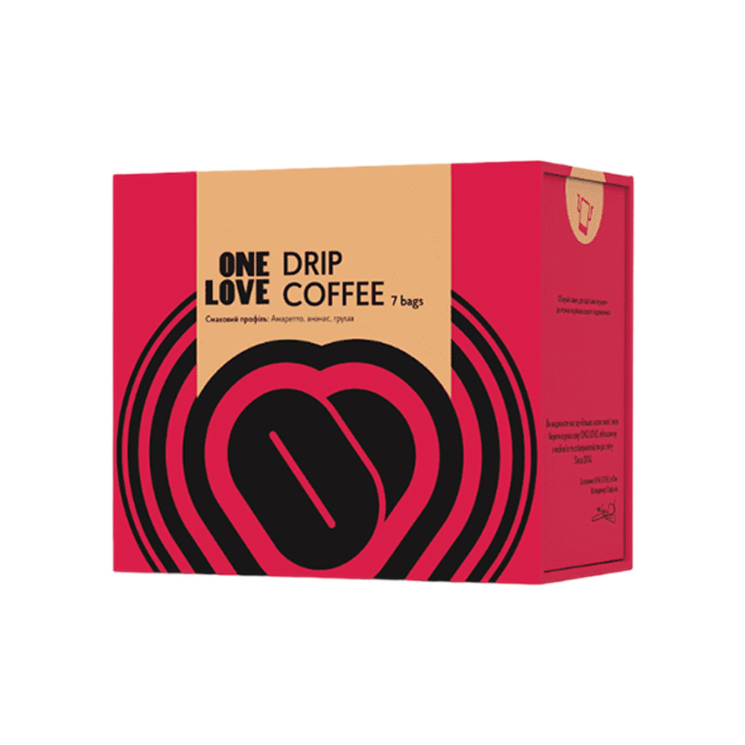 Набір Дріп-кави One Love Мікс 7 шт