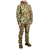 Куртка тактична Tactic Softshell водозахисна софтшел Tactic Softshell 505SQUARE в кльорі мультикам, фото 6