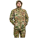 Куртка тактична Tactic Softshell водозахисна софтшел Tactic Softshell 505SQUARE в кльорі мультикам, фото 4