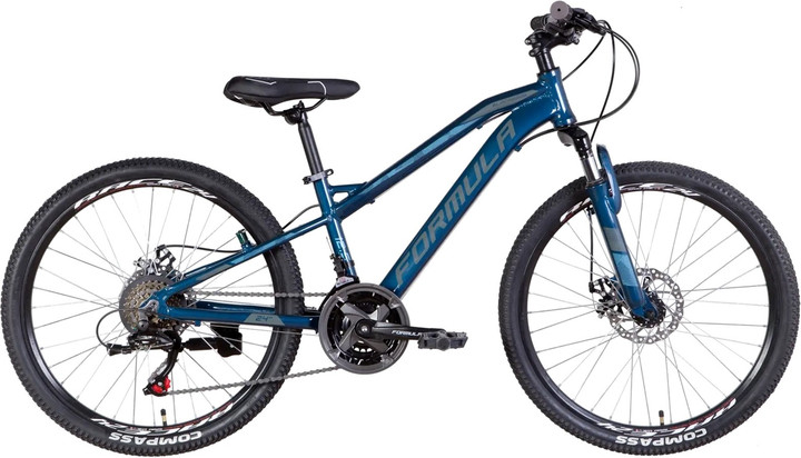 Велосипед AL 26" Formula BLACKWOOD AM DD FR рама-13" синій 2024